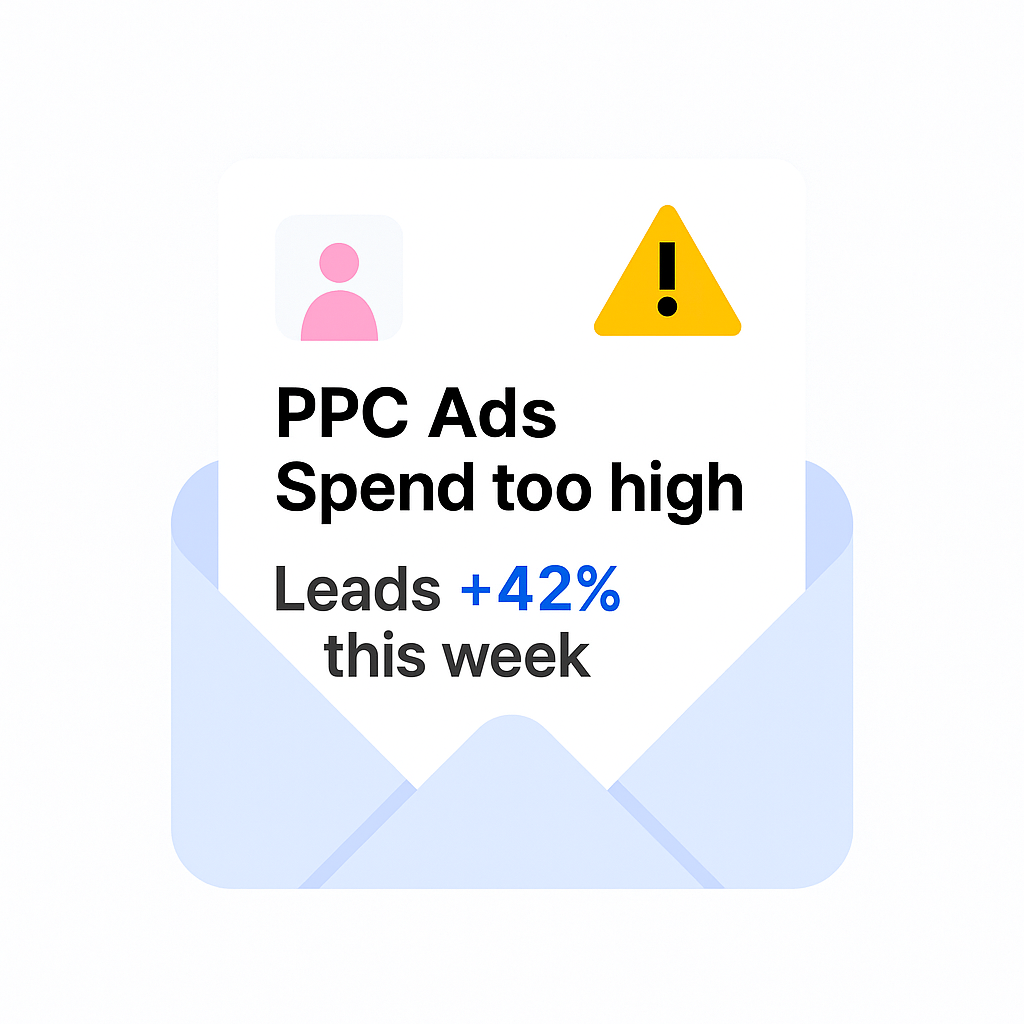 Email alerts