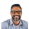 Smiling person